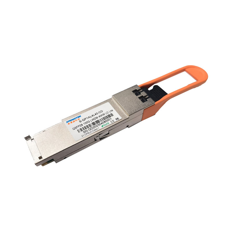 ماژول فرستنده گیرنده نوری Cisco ER4 100G QSFP28 Lite 100Gbps 1294 -1310nm 40Km