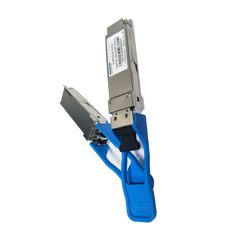 Duplex LC SMF 100gbase Cisco QSFP28 LR4 Compatable Traceiver 1310nm 10km DOM LAN WDM