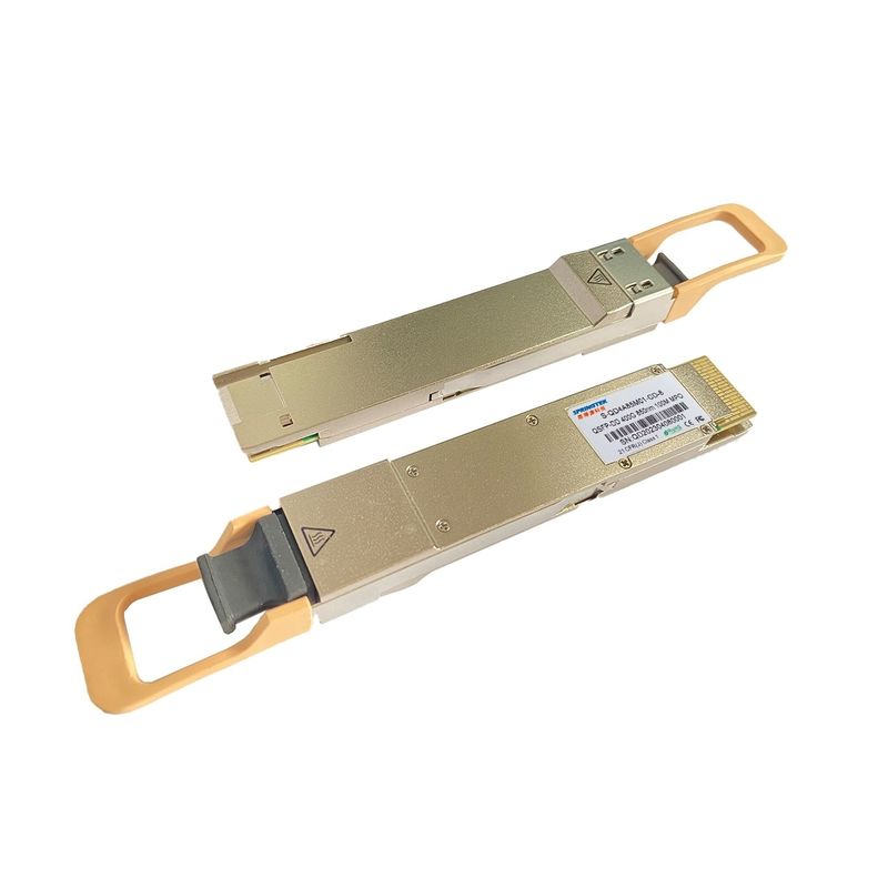فرستنده و گیرنده 850 نانومتری 100M 400G QSFP DD گیرنده سیسکو سازگار با 400G QSFP DD SR8 MPO MM
