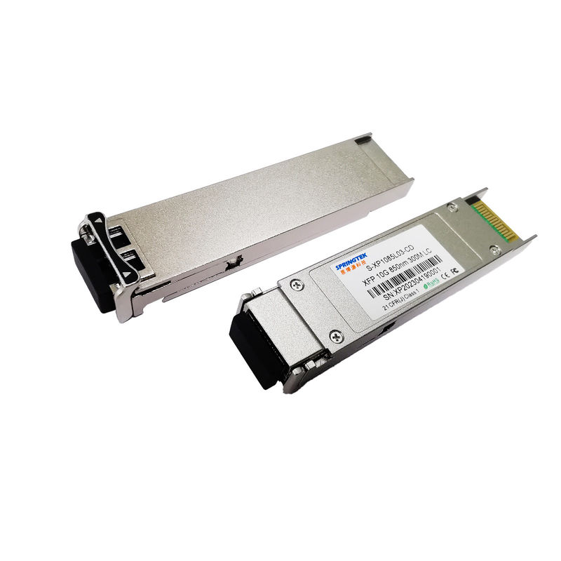فرستنده و گیرنده 10G XFP SR 850 نانومتری 10G SFP+ کانکتور LC فرستنده و گیرنده نوری XFP